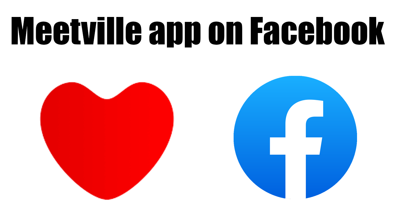 How to get Meetville app on Facebook